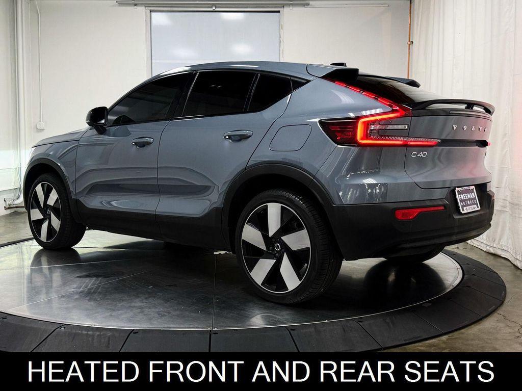 used 2023 Volvo C40 Recharge Pure Electric car, priced at $28,995