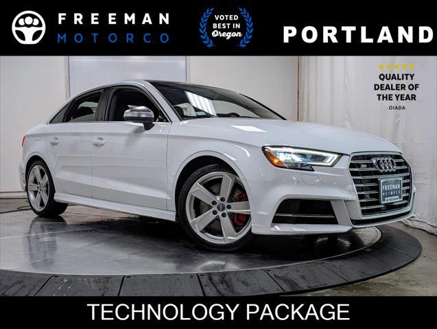 used 2017 Audi S3 car, priced at $27,963