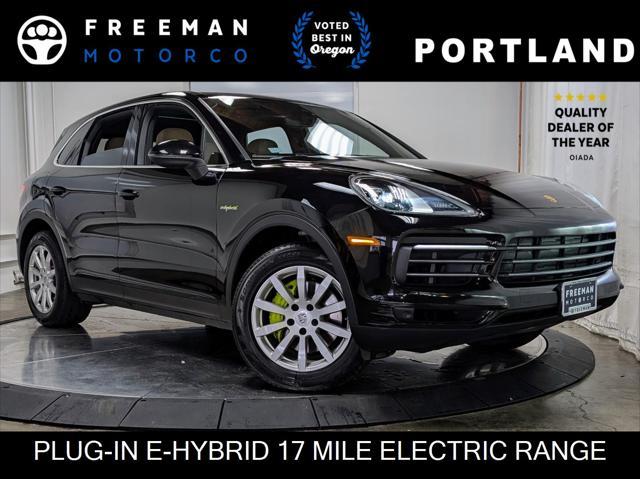 used 2021 Porsche Cayenne E-Hybrid car, priced at $51,919