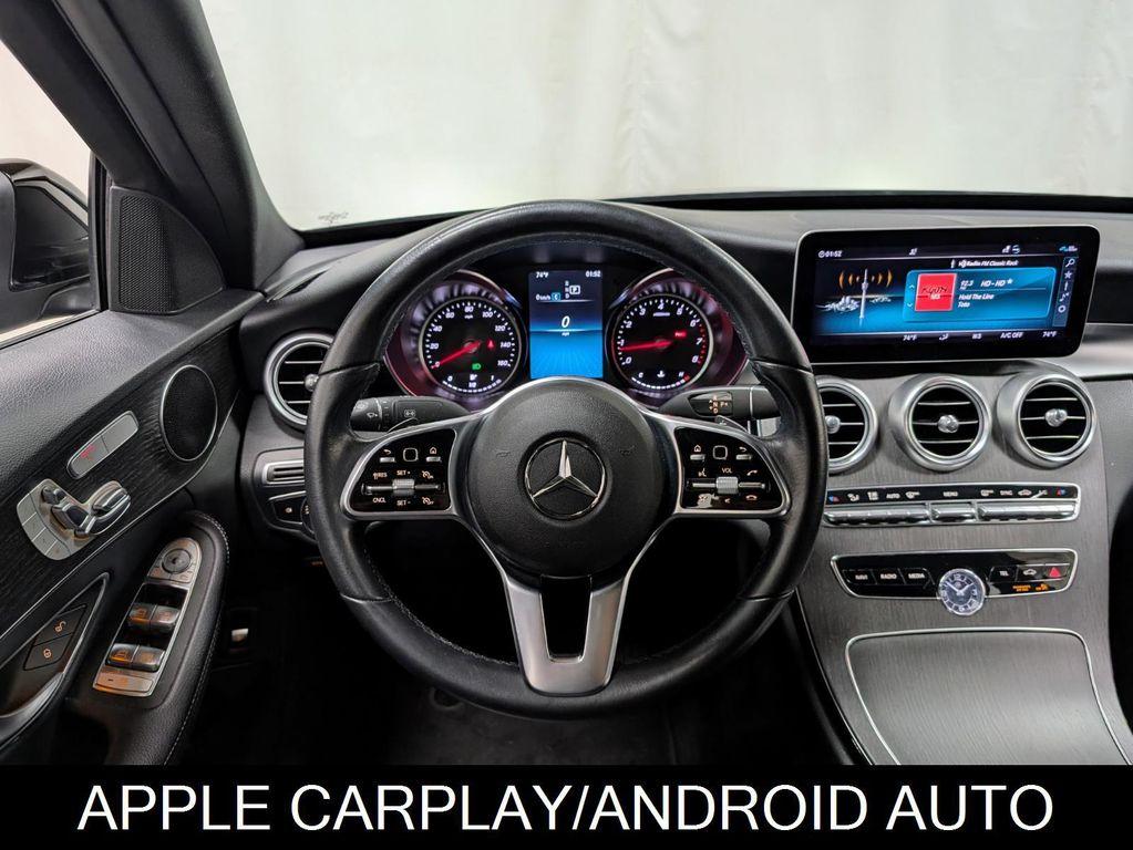 used 2020 Mercedes-Benz C-Class car, priced at $27,995