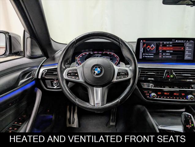 used 2022 BMW M550 car, priced at $54,770