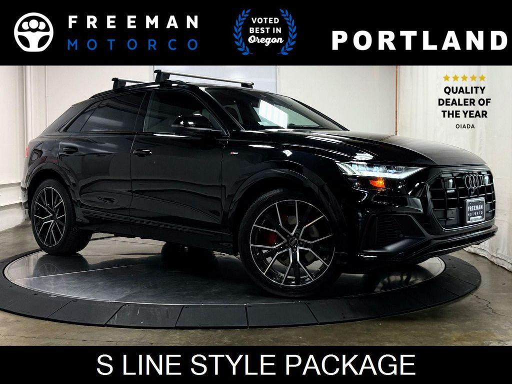 used 2022 Audi Q8 car, priced at $47,649