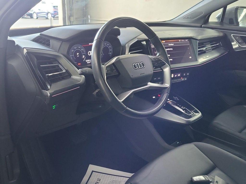 used 2023 Audi Q4 e-tron car, priced at $28,155