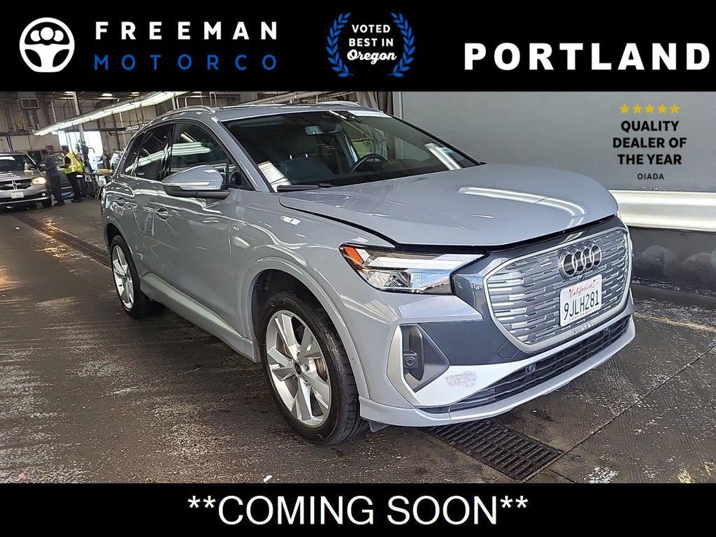 used 2023 Audi Q4 e-tron car, priced at $28,155