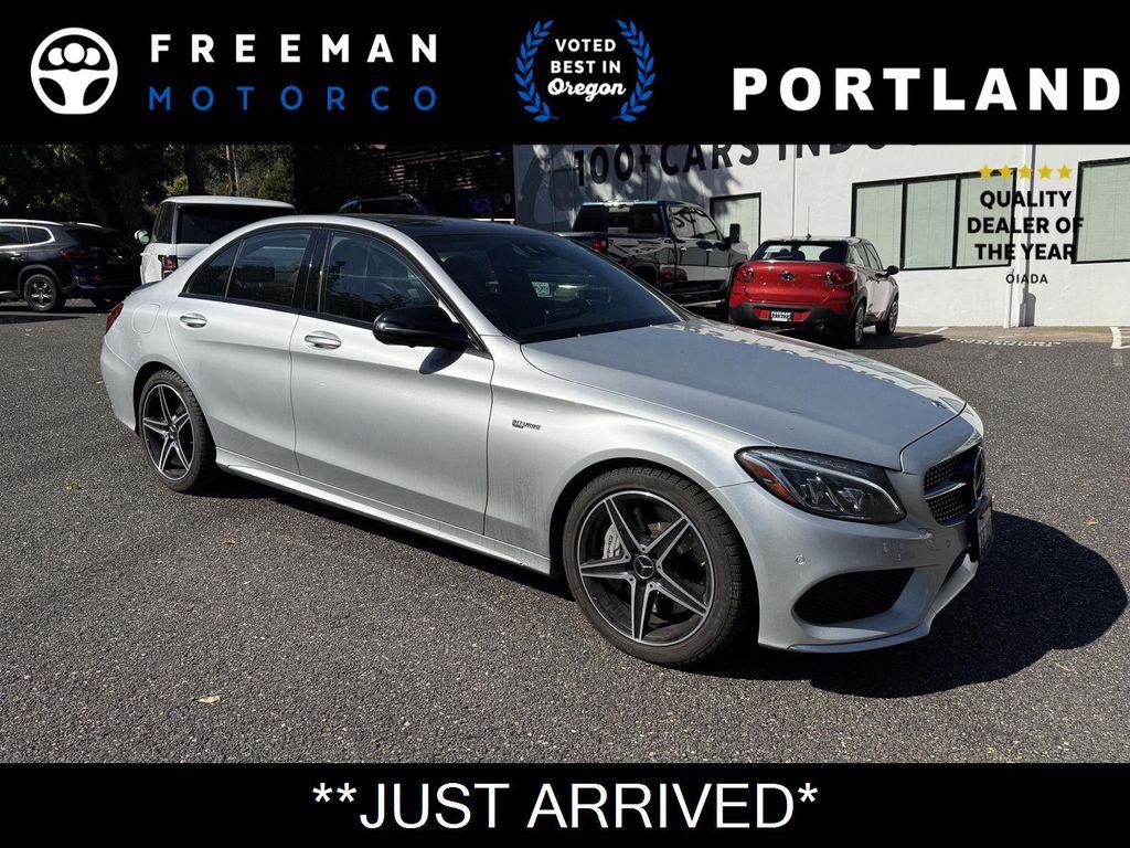 used 2018 Mercedes-Benz C-Class car, priced at $30,995