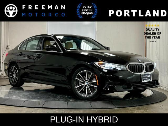 used 2021 BMW 330e car, priced at $25,718