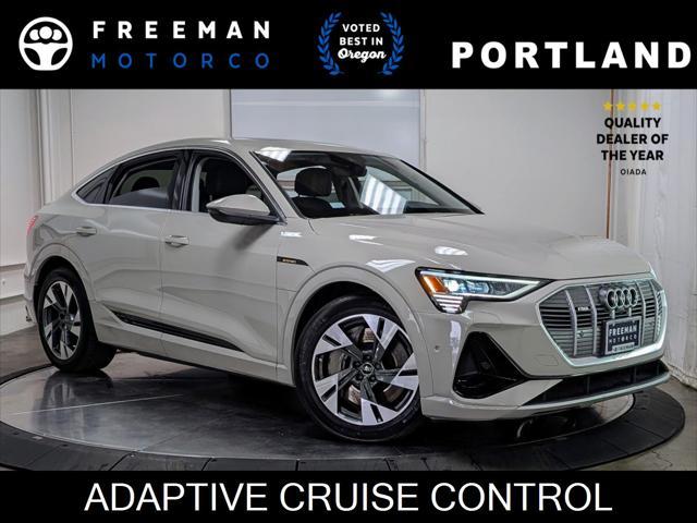 used 2022 Audi e-tron Sportback car, priced at $35,048