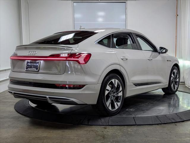 used 2022 Audi e-tron Sportback car, priced at $35,048