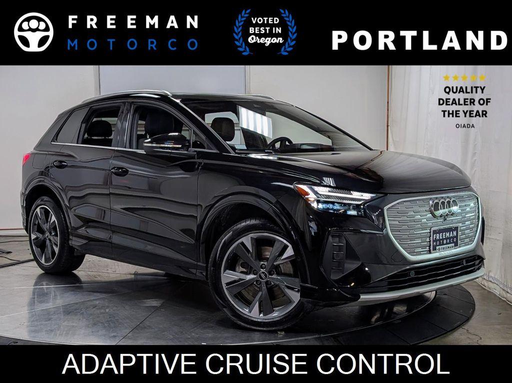used 2022 Audi Q4 e-tron car, priced at $29,995