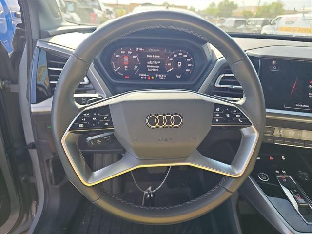 used 2023 Audi Q4 e-tron car, priced at $35,091