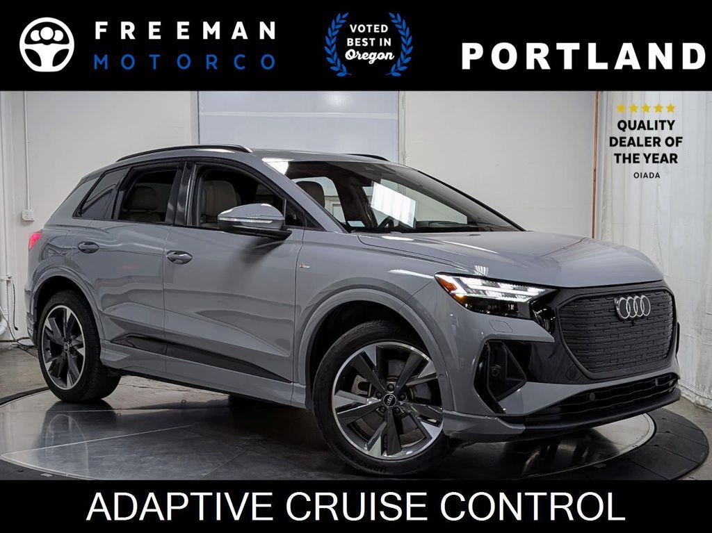 used 2023 Audi Q4 e-tron car, priced at $34,116