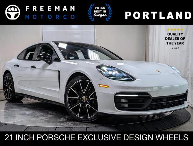 used 2021 Porsche Panamera car, priced at $66,132