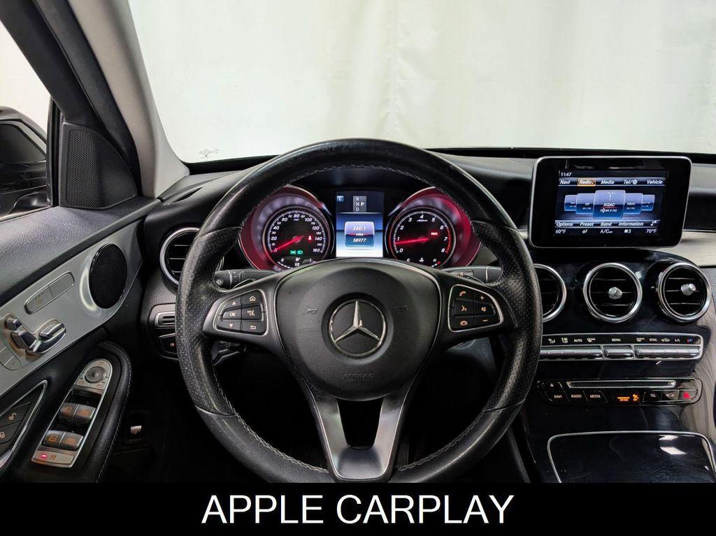 used 2018 Mercedes-Benz C-Class car, priced at $21,995