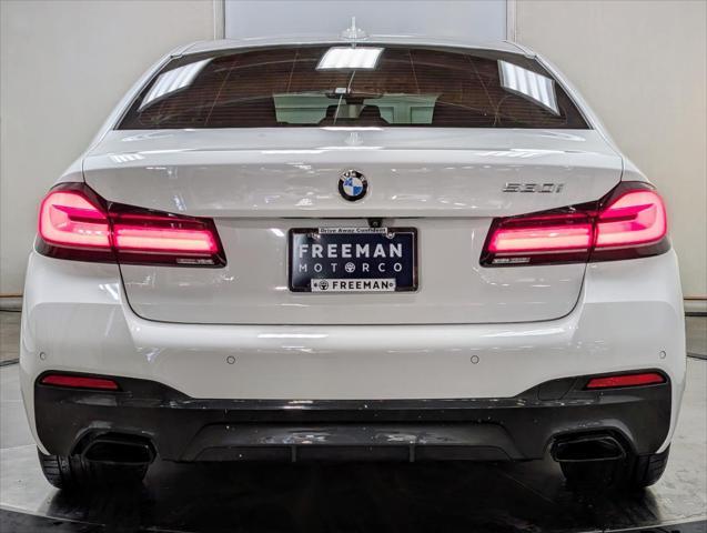 used 2021 BMW 530 car, priced at $34,279