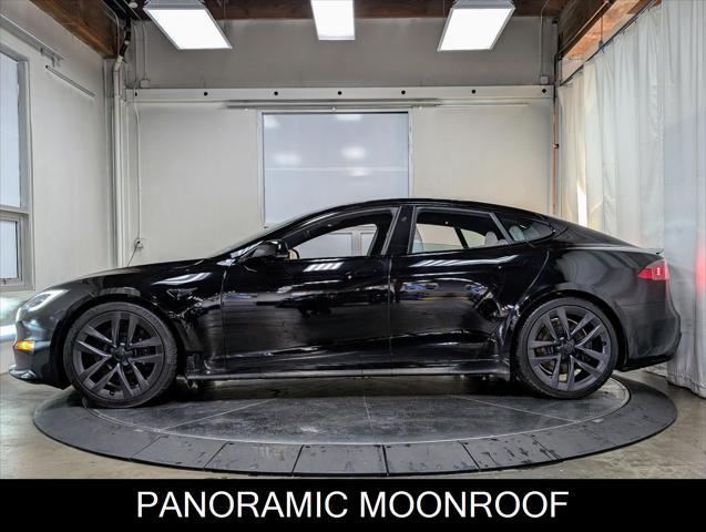 used 2021 Tesla Model S car, priced at $59,995