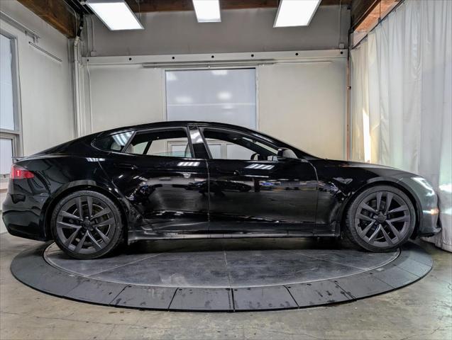 used 2021 Tesla Model S car, priced at $59,995