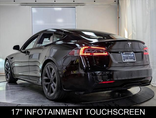 used 2021 Tesla Model S car, priced at $59,995