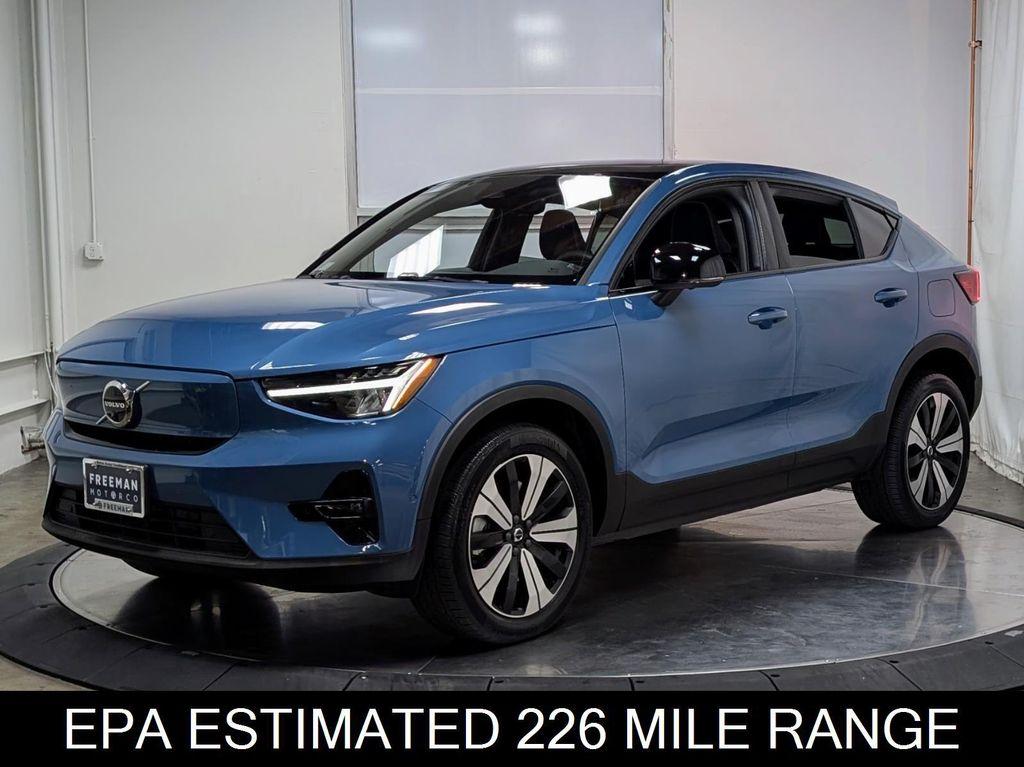 used 2023 Volvo C40 Recharge Pure Electric car, priced at $29,995