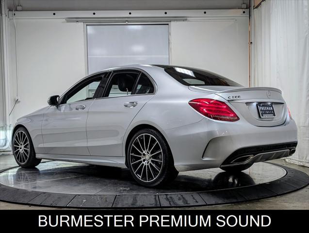 used 2015 Mercedes-Benz C-Class car, priced at $15,995