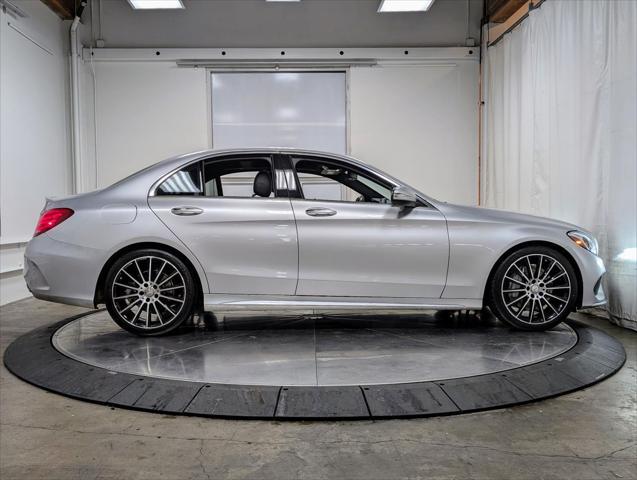 used 2015 Mercedes-Benz C-Class car, priced at $15,995