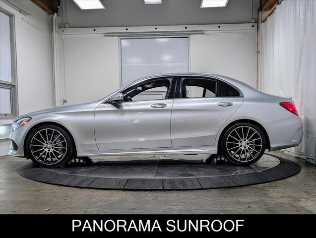 used 2015 Mercedes-Benz C-Class car, priced at $15,995