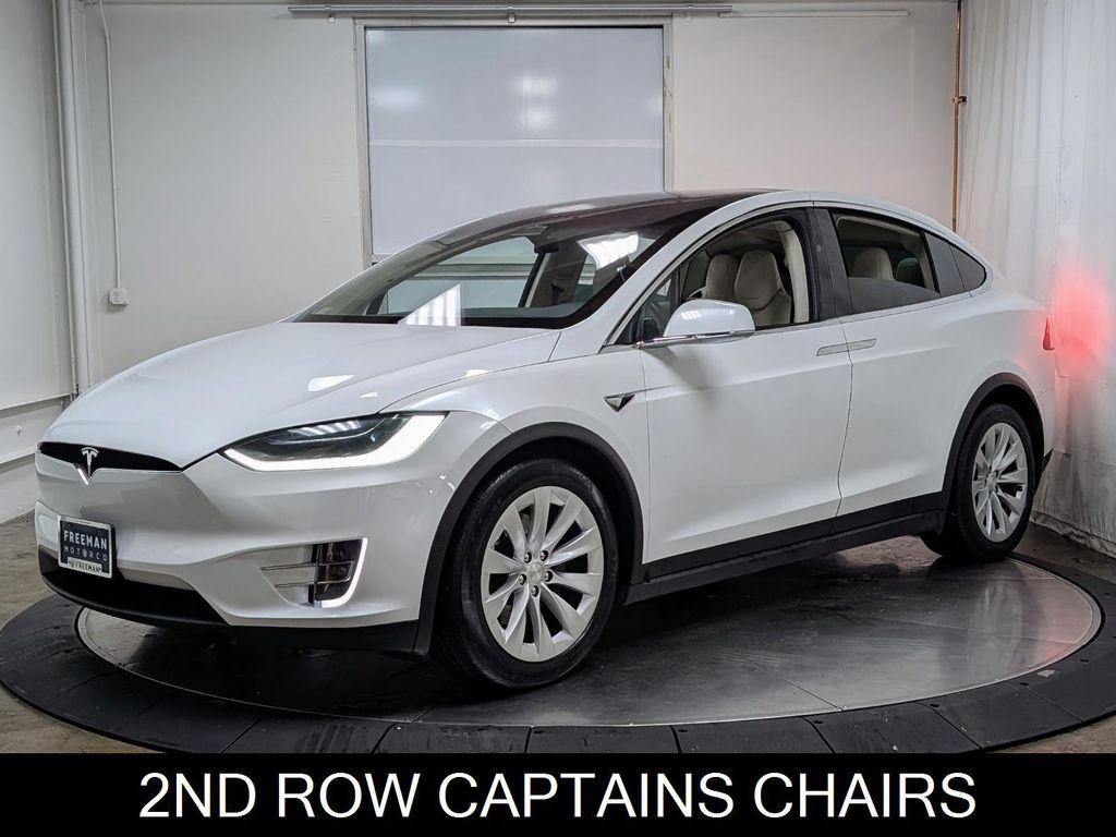 used 2018 Tesla Model X car, priced at $27,995