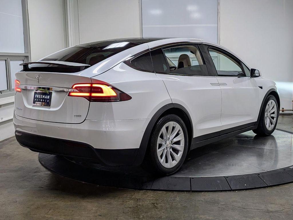 used 2018 Tesla Model X car, priced at $27,995