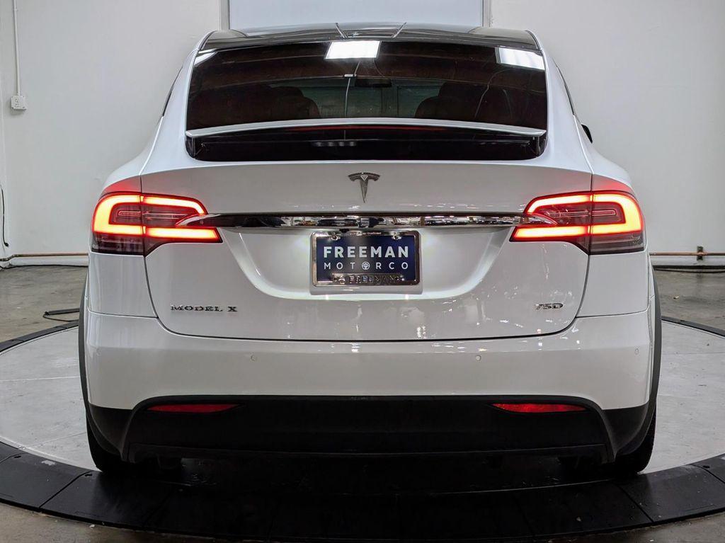 used 2018 Tesla Model X car, priced at $27,995