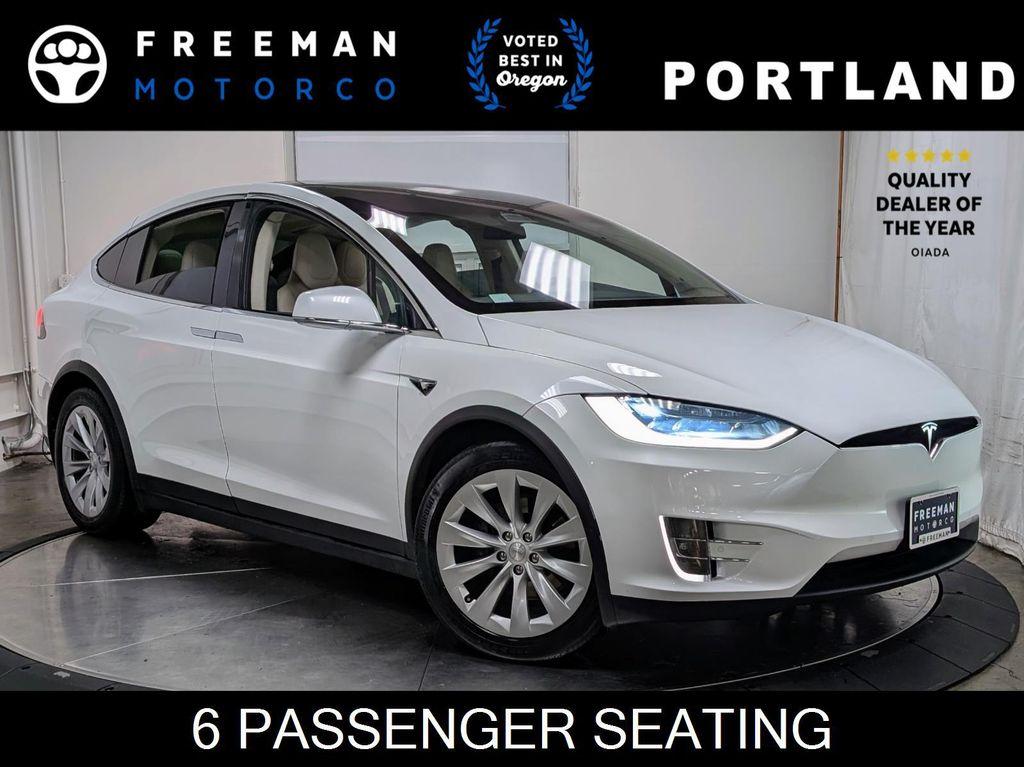 used 2018 Tesla Model X car, priced at $27,995