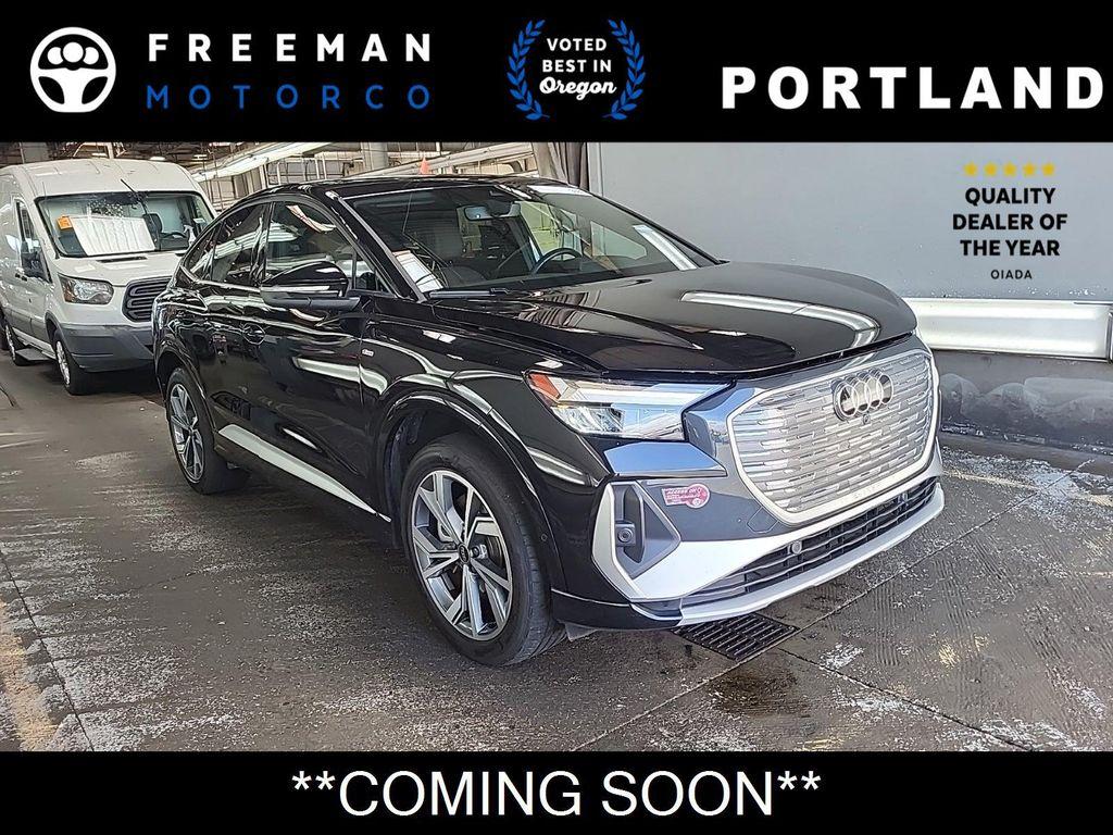 used 2024 Audi Q4 e-tron car, priced at $34,995