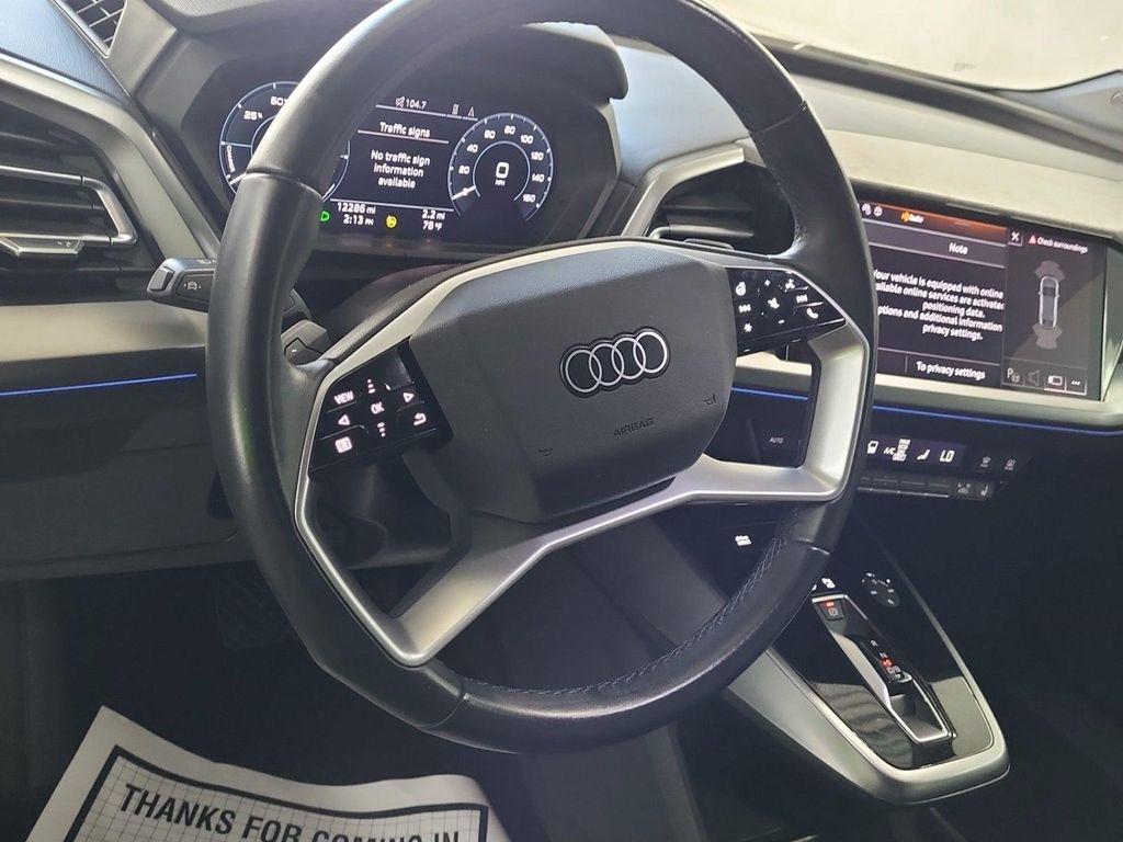 used 2024 Audi Q4 e-tron car, priced at $34,995