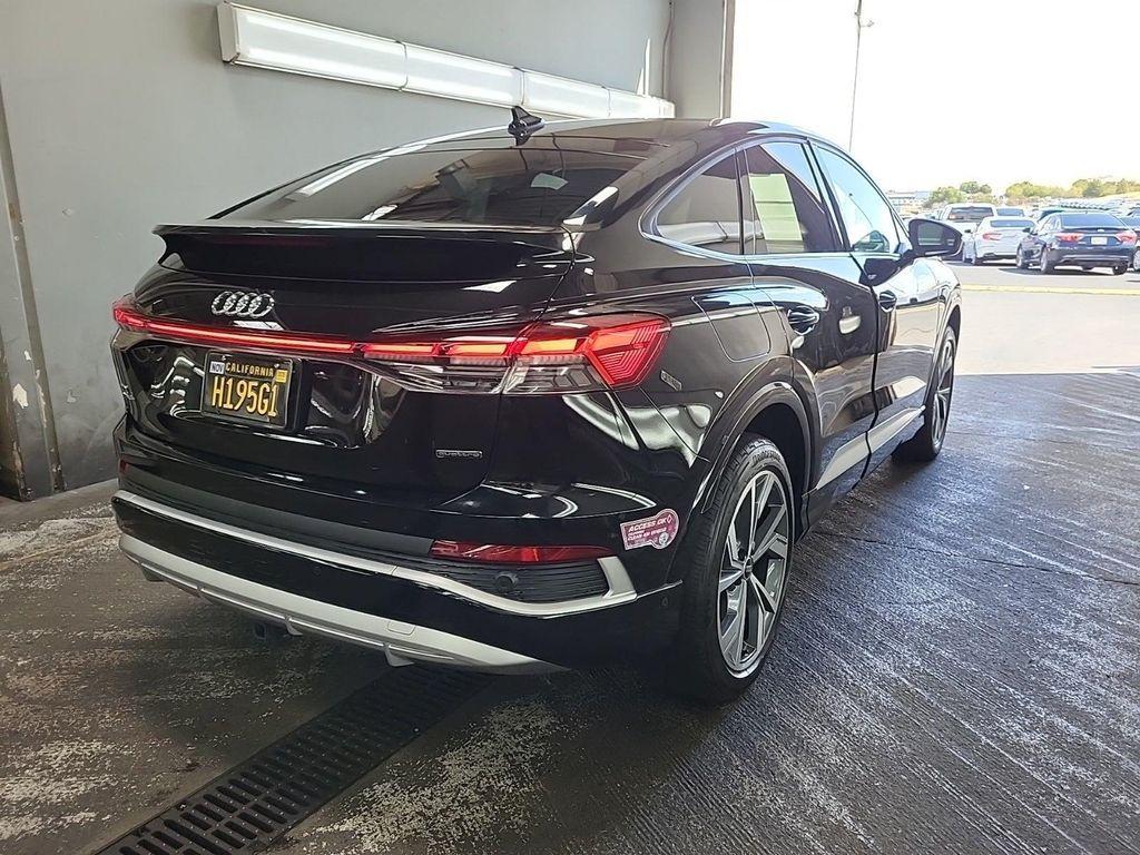used 2024 Audi Q4 e-tron car, priced at $34,995