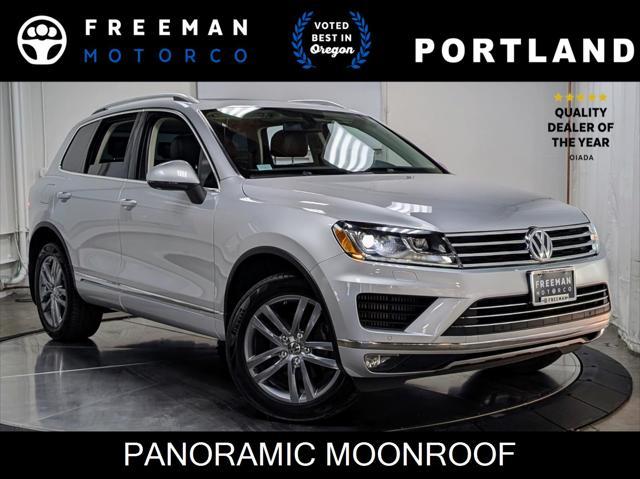 used 2015 Volkswagen Touareg car, priced at $21,995
