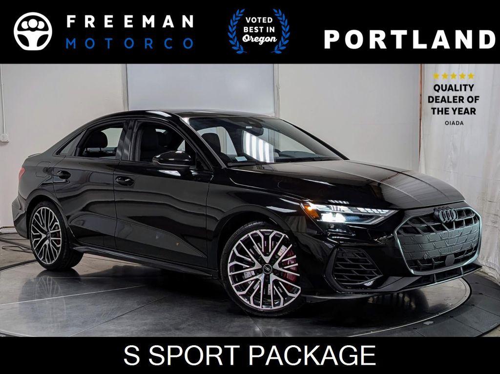 used 2025 Audi S3 car, priced at $47,922
