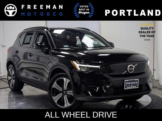 used 2023 Volvo XC40 Recharge Pure Electric car, priced at $32,995