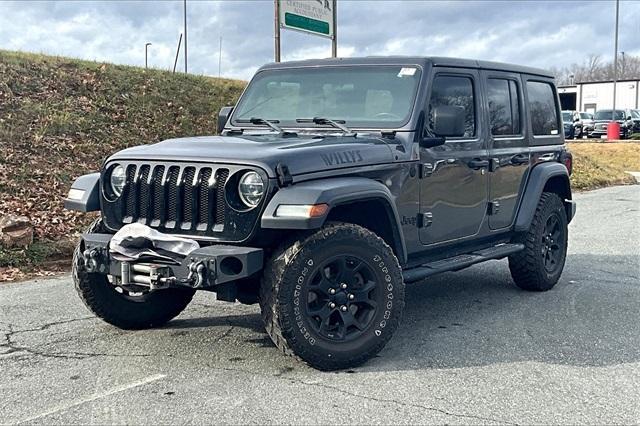 used 2020 Jeep Wrangler Unlimited car, priced at $27,479