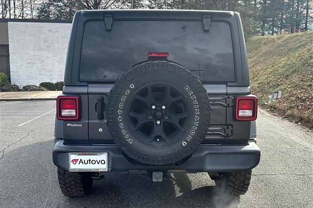 used 2020 Jeep Wrangler Unlimited car, priced at $27,479