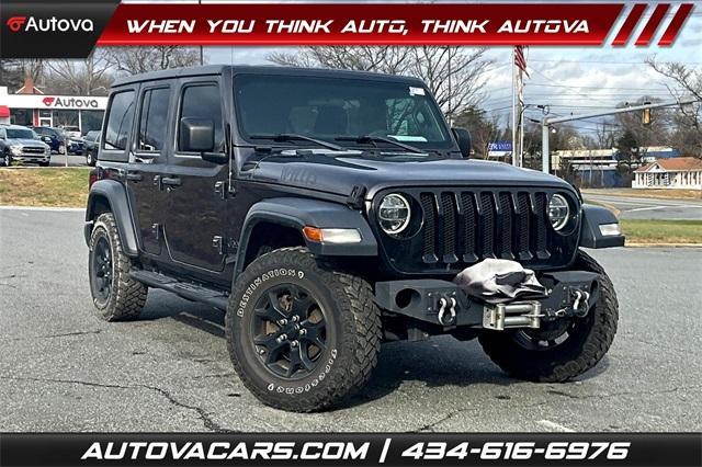 used 2020 Jeep Wrangler Unlimited car, priced at $27,479