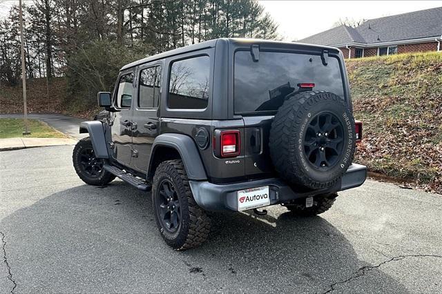 used 2020 Jeep Wrangler Unlimited car, priced at $27,479