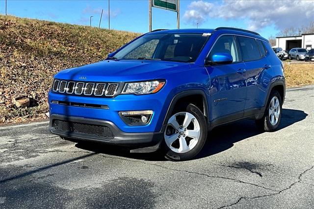 used 2021 Jeep Compass car, priced at $17,283