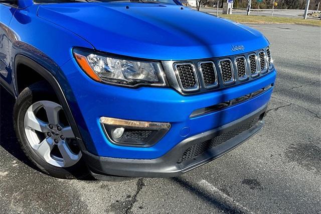 used 2021 Jeep Compass car, priced at $17,283