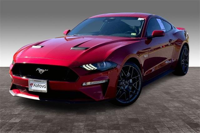 used 2021 Ford Mustang car, priced at $37,857