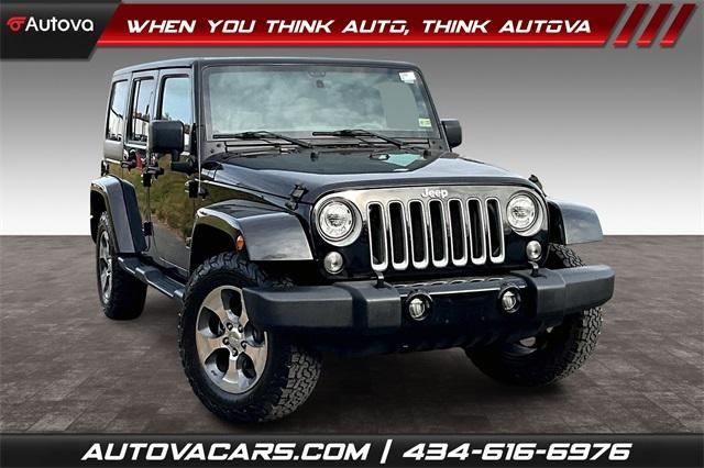 used 2017 Jeep Wrangler Unlimited car, priced at $22,733