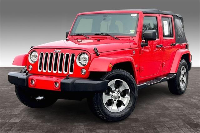 used 2018 Jeep Wrangler JK Unlimited car, priced at $25,871