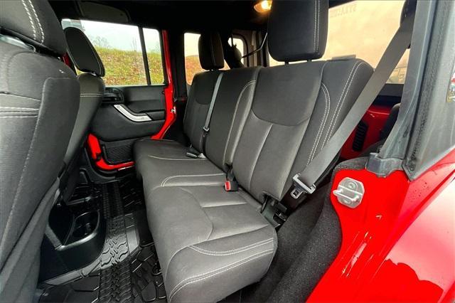 used 2018 Jeep Wrangler JK Unlimited car, priced at $25,871