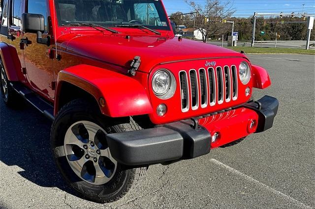 used 2018 Jeep Wrangler JK Unlimited car, priced at $26,709