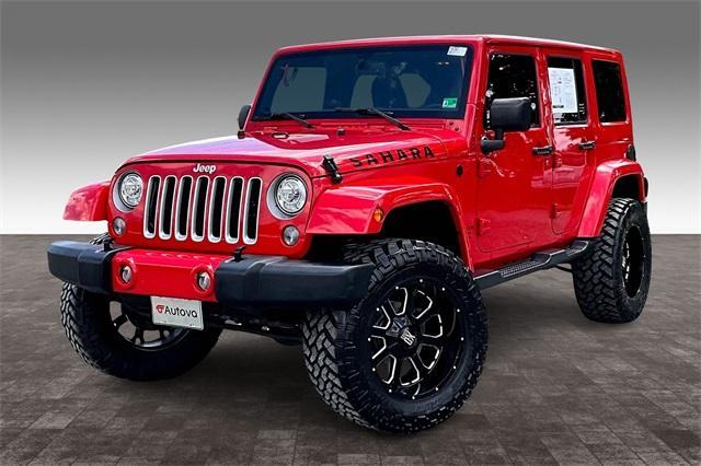 used 2017 Jeep Wrangler Unlimited car, priced at $21,883