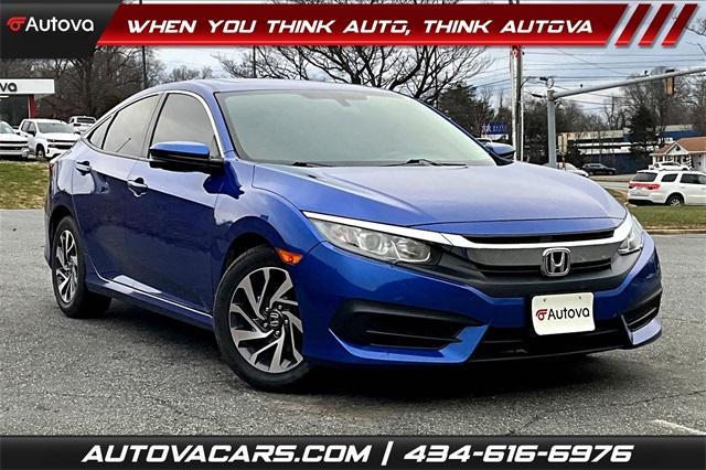 used 2018 Honda Civic car, priced at $15,146