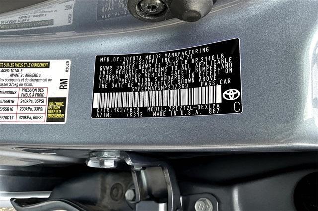 used 2021 Toyota Corolla car, priced at $18,068