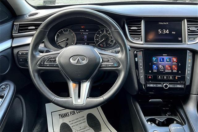 used 2021 INFINITI QX50 car, priced at $23,345